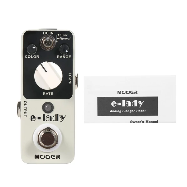 MOOER e-lady analóg Flanger gitár effekt pedál