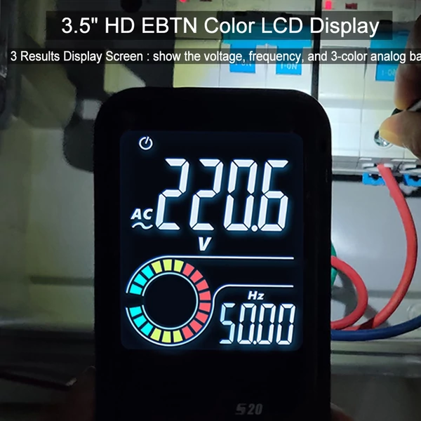 BSIDE S20 intelligens EMF multiméter elektromágneses sugárzás érzékelő
