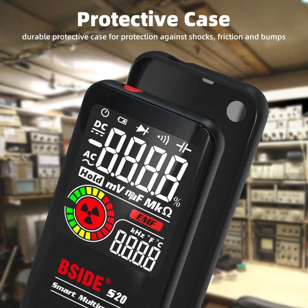 BSIDE S20 intelligens EMF multiméter elektromágneses sugárzás érzékelő