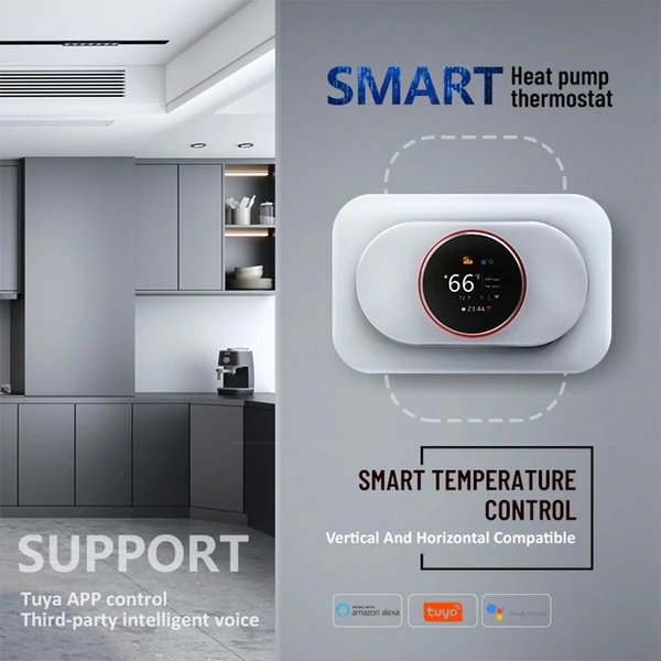 Intelligens termosztát programozható hőmérséklet-szabályozás - WiFi