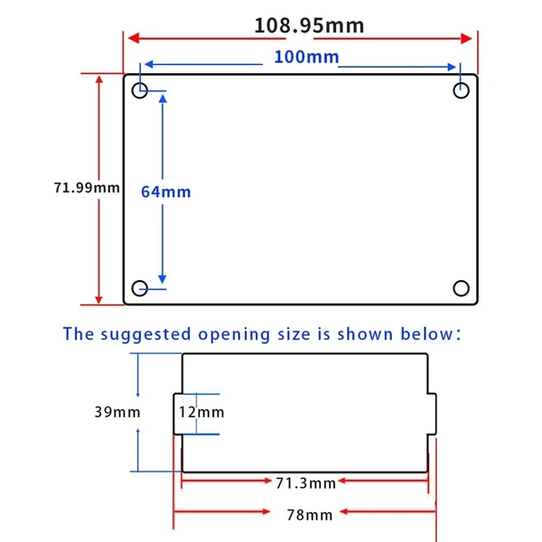 CNC állítható egyenáramú stabilizált feszültségű tápegység (LCD kijelzővel)