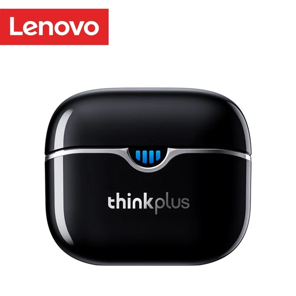 Lenovo LP15 True Wireless BT5.3 In-Ear sportfülhallgató mikrofonnal, töltőtokkal - Fekete