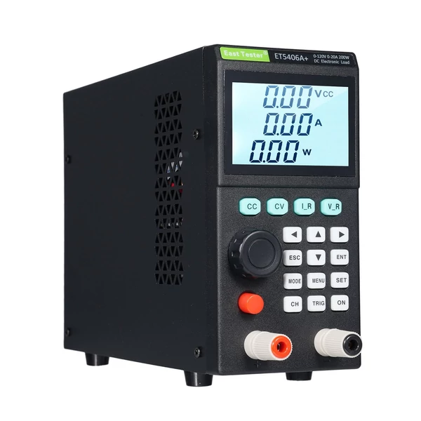 East Tester ET5406A+ 200W 0-120V 0-20A programozható DC elektronikus terhelésmérő