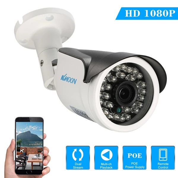 1080P HD POE IP kamera 2.0MP 3.6mm 1/2.8