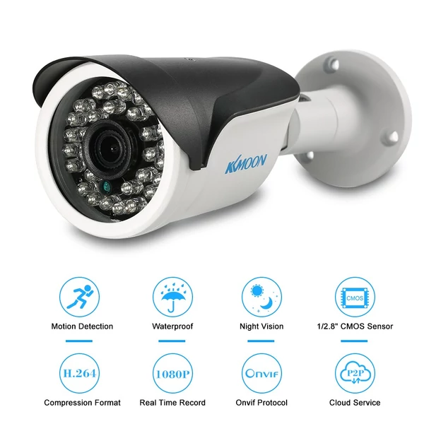 1080P HD POE IP kamera 2.0MP 3.6mm 1/2.8