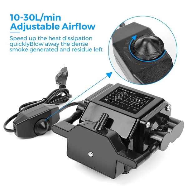 Swiitol E18 Pro 18W integrált szerkezetű lézergravírozó levegő segédszivattyúval és 4 az 1-ben Y-tengelyes forgóhengerrel és 400x400 mm-es méhsejt munkaasztallal