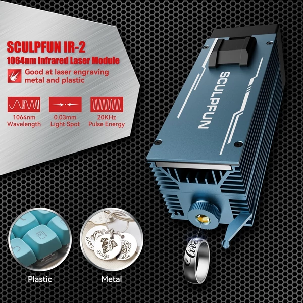 Sculpfun IR-2 1064nm 2W infravörös lézer modul