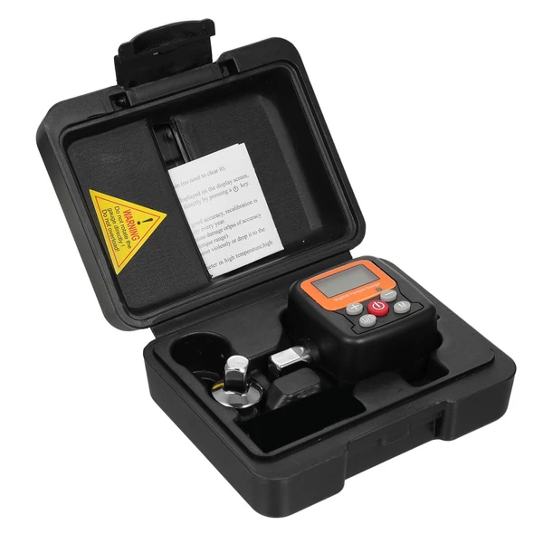 ENGC-135 digitális kijelzős nyomatékmérő 1/2"-3/8" adapterekkel