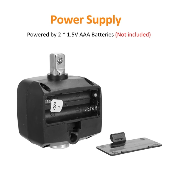 ENGC-135 digitális kijelzős nyomatékmérő 1/2"-3/8" adapterekkel