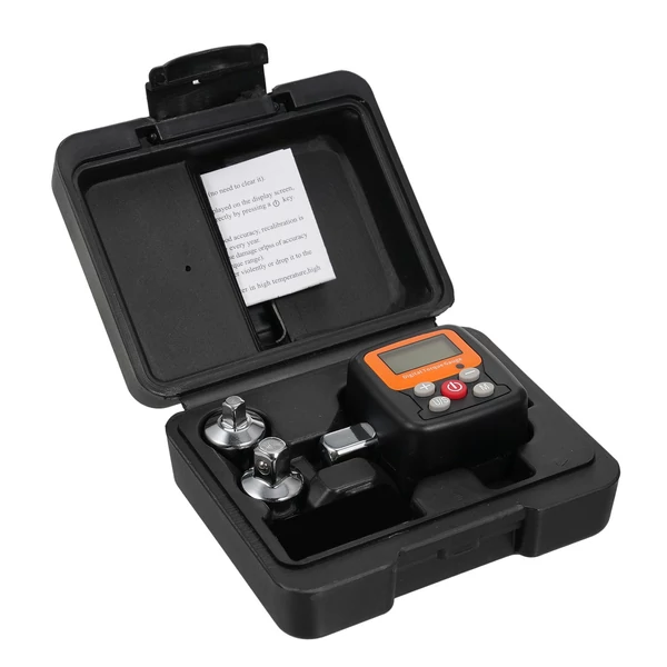 ENGC-200 digitális kijelzős nyomatékmérő 1/2" - 1/4", 1/2" - 3/8" adapterekkel