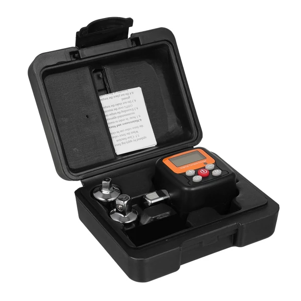 ENGC-340 digitális kijelzős nyomatékmérő 1/2" - 1/4", 1/2" - 3/8" adapterekkel