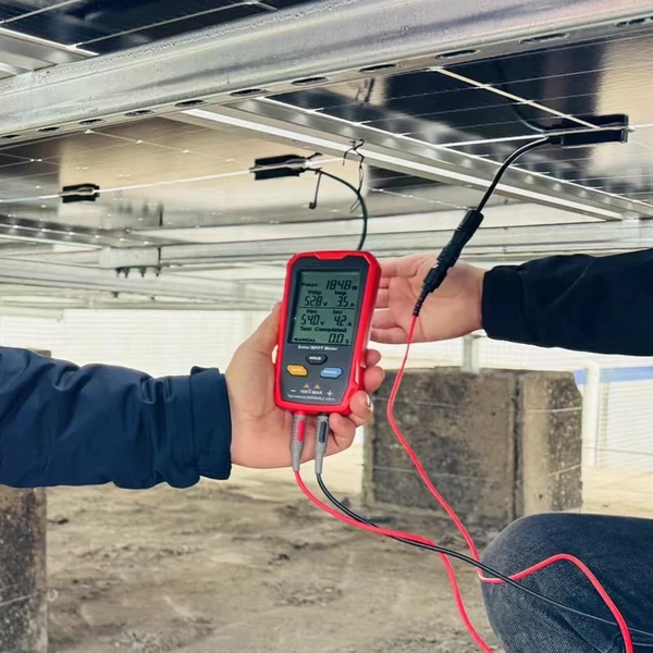 Napelem teszter mérő Fotovoltaikus multiméter