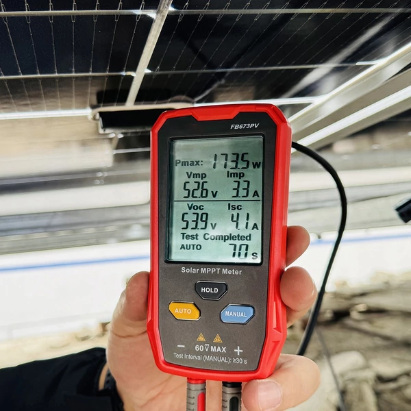 Napelem teszter mérő Fotovoltaikus multiméter