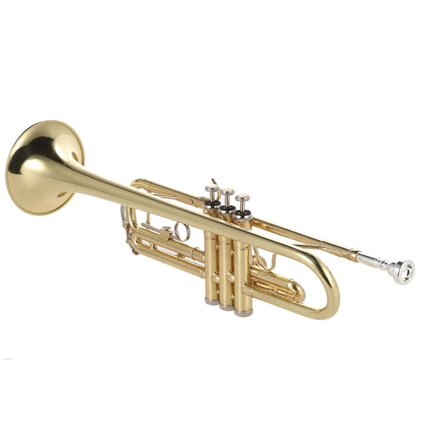ammoon Trombita Bb lapos sárgaréz, arany festésű, kiváló, tartós hangszer