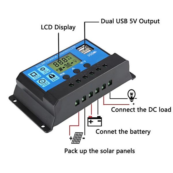 18W-os 12V-os napelem-készlet hálózaton kívüli monokristályos modul - 1. típus