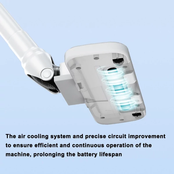 12 V-os autós porszívó kézi otthoni porfogó 120 W-os porszívógép - Fehér