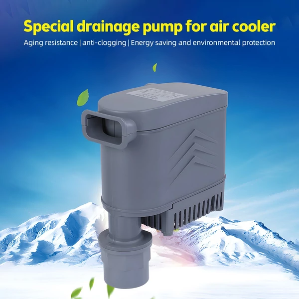 Vízleeresztő szivattyú alacsony zajszinttel, 35W 3000 L/h - Szürke
