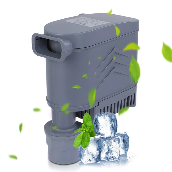 Vízleeresztő szivattyú alacsony zajszinttel, 35W 3000 L/h - Szürke