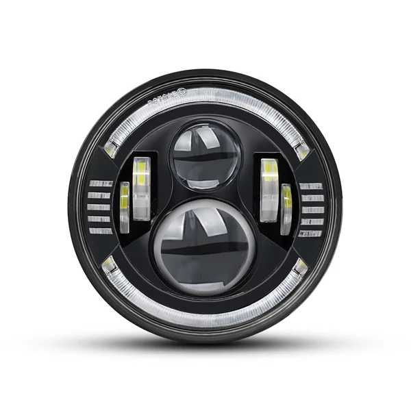 7 hüvelykes autó, motorkerékpár LED-es fényszóró csere Jeep Wrangler JK TJ CJ LJ Mazda Miata Chevyhez - 2 db