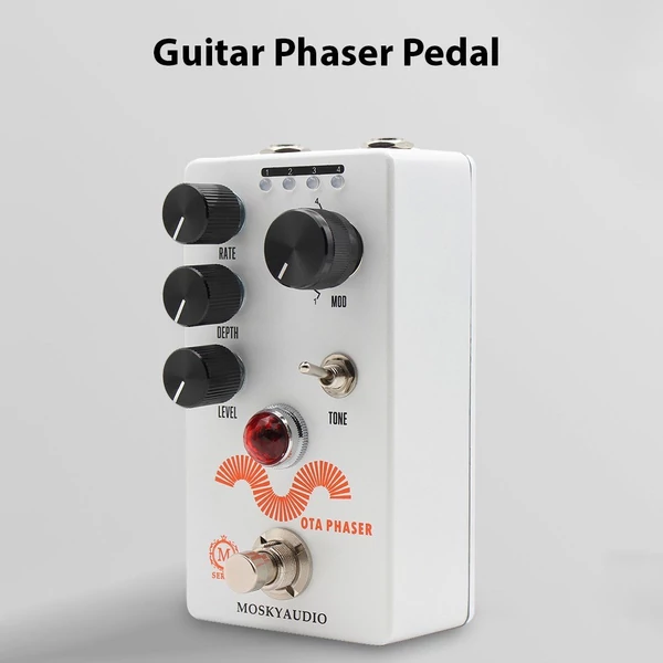 MOSKYAUDIO gitár fázis pedál elektromos gitár effekt pedál mini gitár fázis effektor