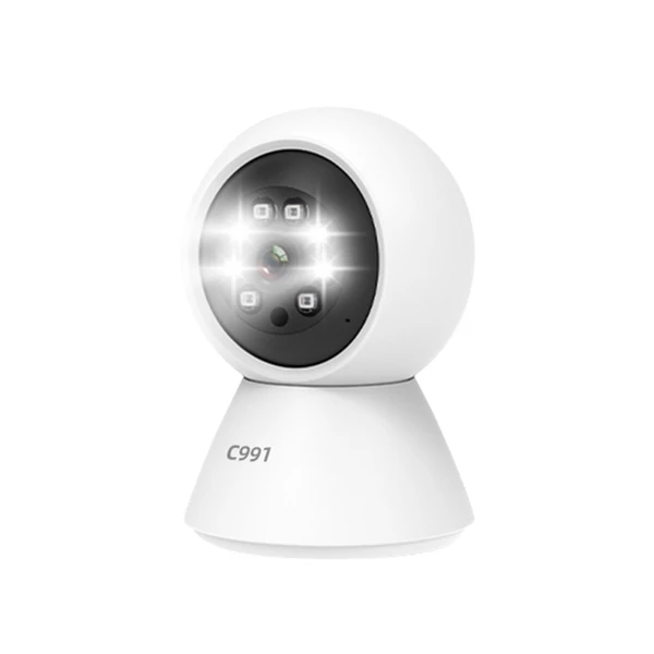 1080P biztonsági kamera 3 MP WiFi kamera Pásztázó/Dönthető kamera