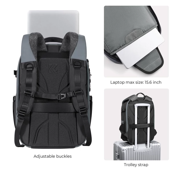 K&F CONCEPT KF13.158 Fényképezőgépes hátizsák fényképezési tárolótáska