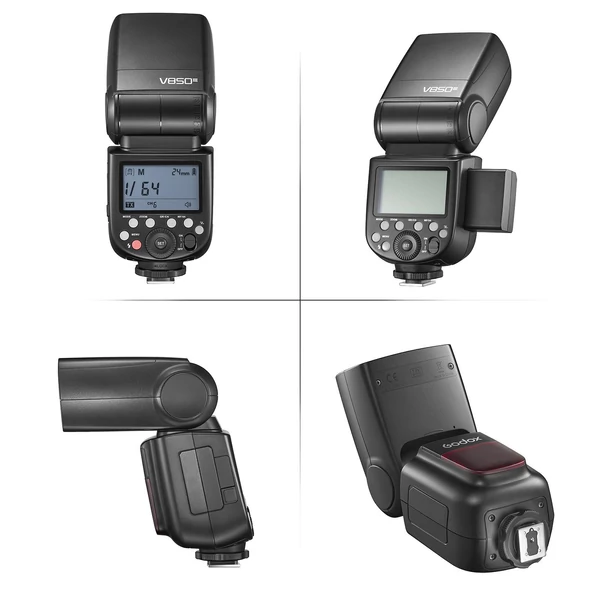 Godox V850III 2.4G vezeték nélküli kamera vaku Speedlite kamerába beépített adó/vevő vaku