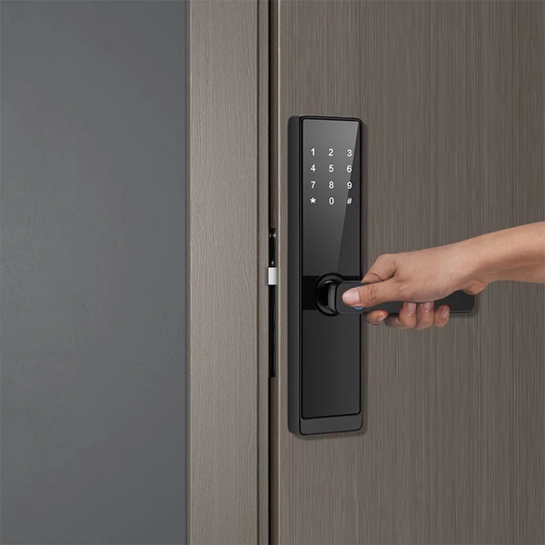 WAFU WiFi Smart Door Lock Kulcs nélküli bejárati ajtózár fogantyúval