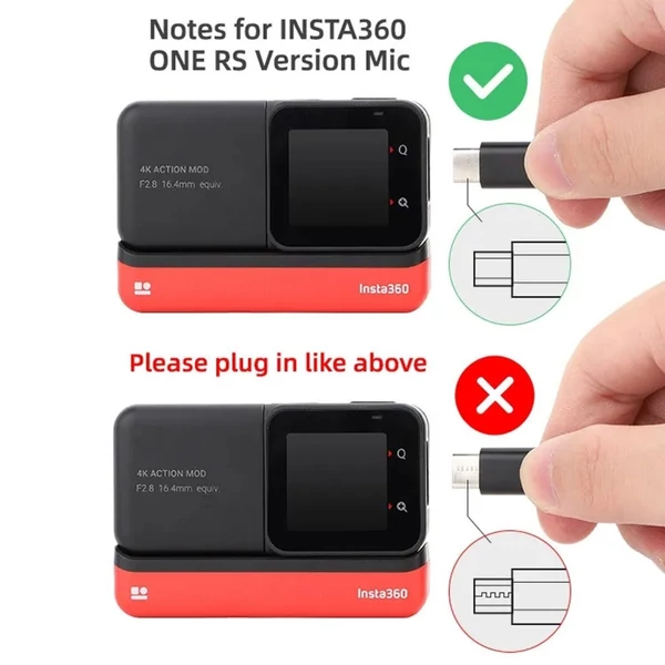 PULUZ Lavalier Clip-on mikrofon C típusú csatlakozóval