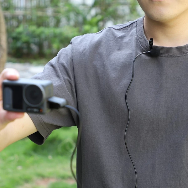 PULUZ Lavalier Clip-on mikrofon C típusú csatlakozóval