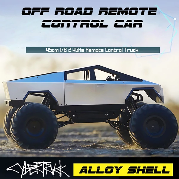 1/8 2,4 GHz-es 4WD távirányítós teherautó - 2 akkumulátor