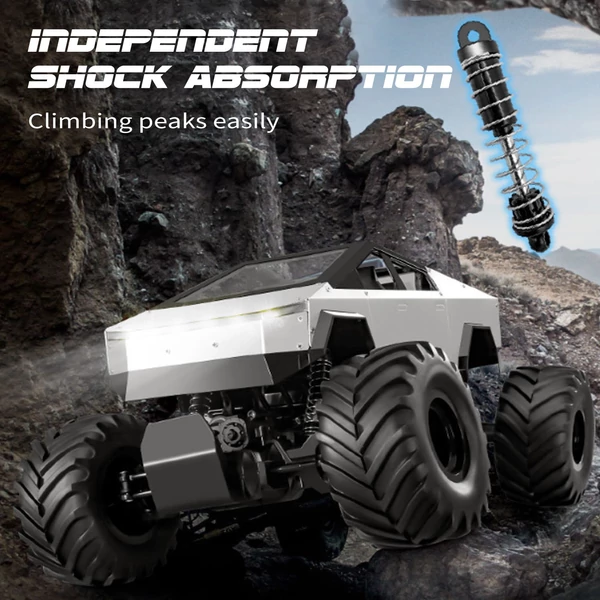 1/8 2,4 GHz-es 4WD távirányítós teherautó - 2 akkumulátor