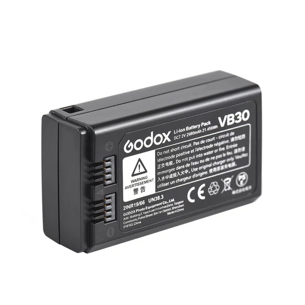 Godox VB30 7.2V 2980mAh újratölthető Li-ion akkumulátor