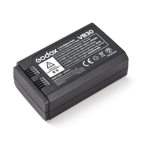 Godox VB30 7.2V 2980mAh újratölthető Li-ion akkumulátor