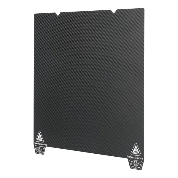 Creality 235x235 mm-es kétoldalas nyomtatóplatform táblakészlet - Fényes PET + bevont PEI