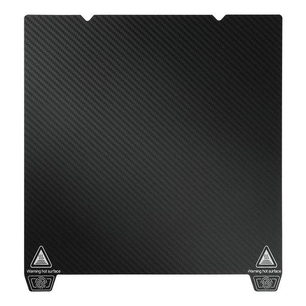 Creality 235x235 mm-es kétoldalas nyomtatóplatform táblakészlet - Fényes PET + bevont PEI