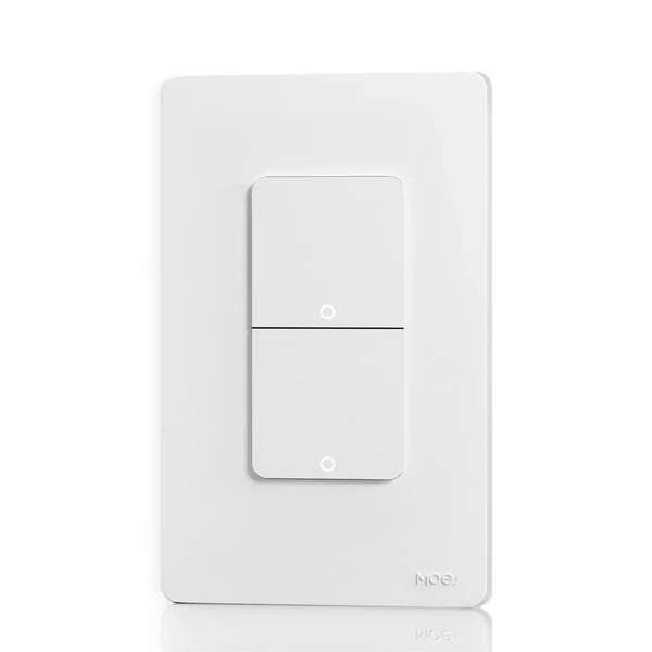 Tuya Wifi intelligens otthoni rugós háttérvilágítás kapcsoló hangvezérléssel - 2 utas