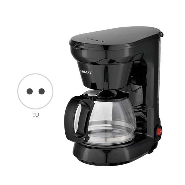 SOKANY CM102 6 csésze csepegtető kávéfőző 650 W - Fekete
