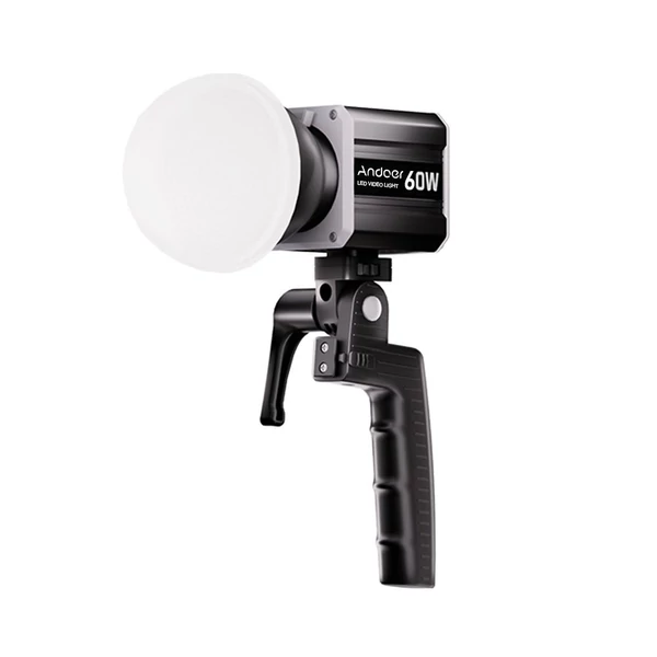 Andoer háromszínű LED videolámpa 60 W COB fényképező lámpa