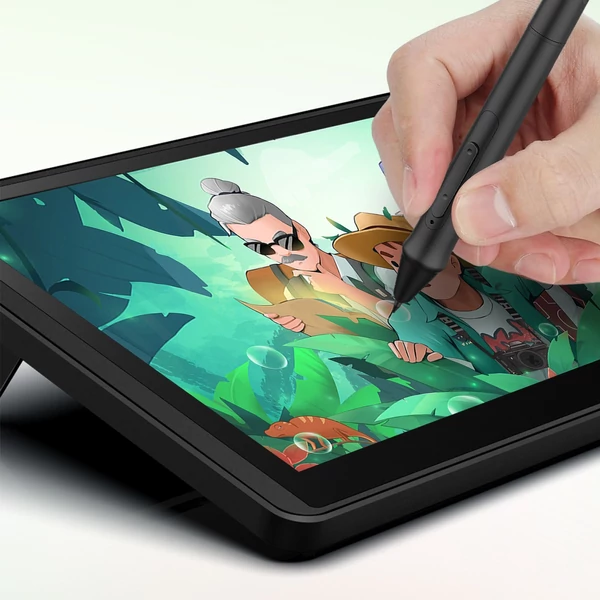 W507 elem nélküli Stylus Pen 8192 nyomásszint 2 testreszabható kulccsal, 10 db tollheggyel