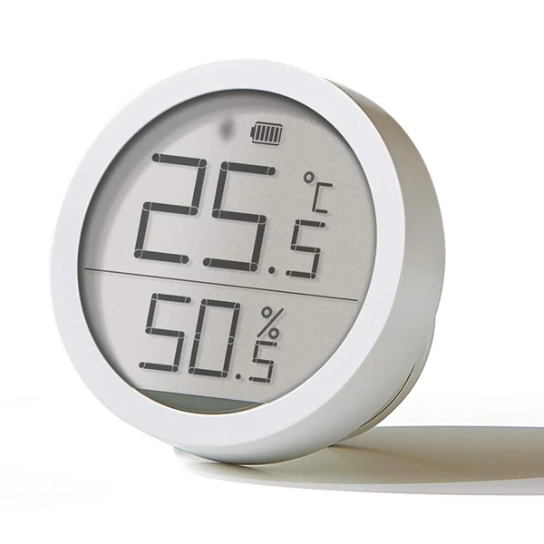 QingPing CGDK2 intelligens beltéri hőmérséklet és páratartalom monitor LCD kijelző érzékelő