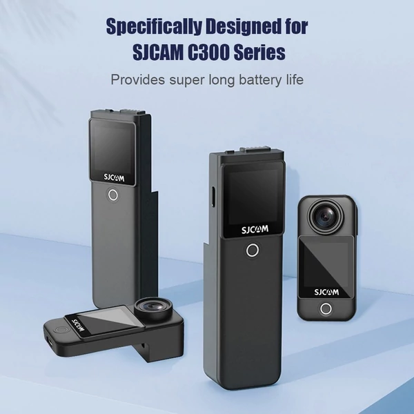 SJCAM C300 fényképezőgép akkumulátor 3,7 V 2800 mAh 1,33 hüvelykes érintőképernyővel