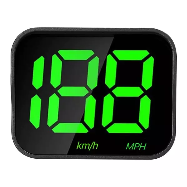 Autós headup kijelző GPS digitális sebességmérő LED nagy betűtípusú kijelzővel