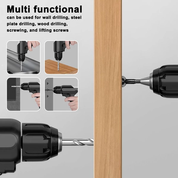 Kézi elektromos fúró-csavarhúzó, 10 Nm 7,2 V
