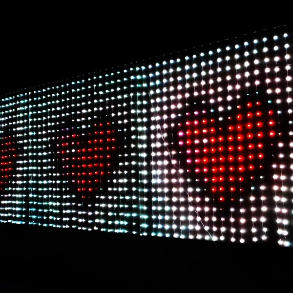 2M x 2M BT DIY programozás Intelligens Otthon APP függönylámpák