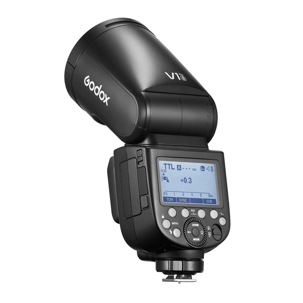 GODOX V1 PRO S 2.4G vezeték nélküli fényképezőgép vaku, kompatibilis a Sony fényképezőgépekkel
