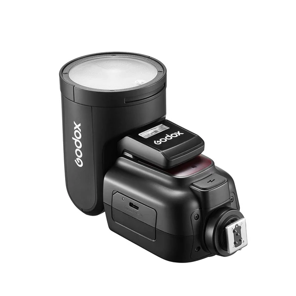 GODOX V1 PRO N 2.4G vezeték nélküli fényképezőgép vaku Nikon fényképezőgépekkel kompatibilis