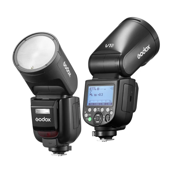 GODOX V1 PRO C 2.4G vezeték nélküli fényképezőgép vaku, kompatibilis a Canon EOS fényképezőgépekkel