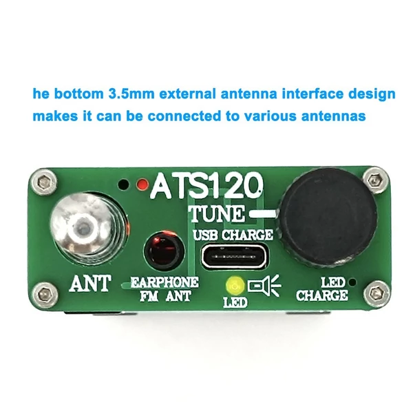ATS120 SI4732 ESP32 BT 150K-30Mhz 64M-108Mhz vevő