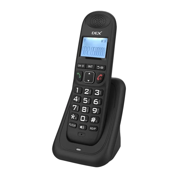 Bővíthető vezeték nélküli telefonrendszer - Fekete